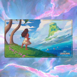 Moana and Te Fiti Lorcana Playmat