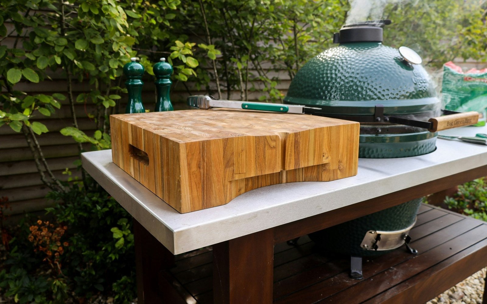 Big Green Egg Teak Butcher’s Block - Image 3