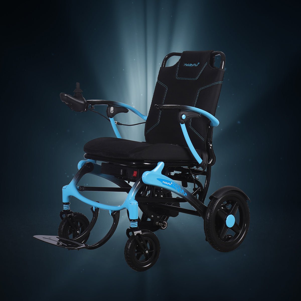 MobilityPlus+ Nova Ultra-Light Carbon Folding Electric Wheelchair