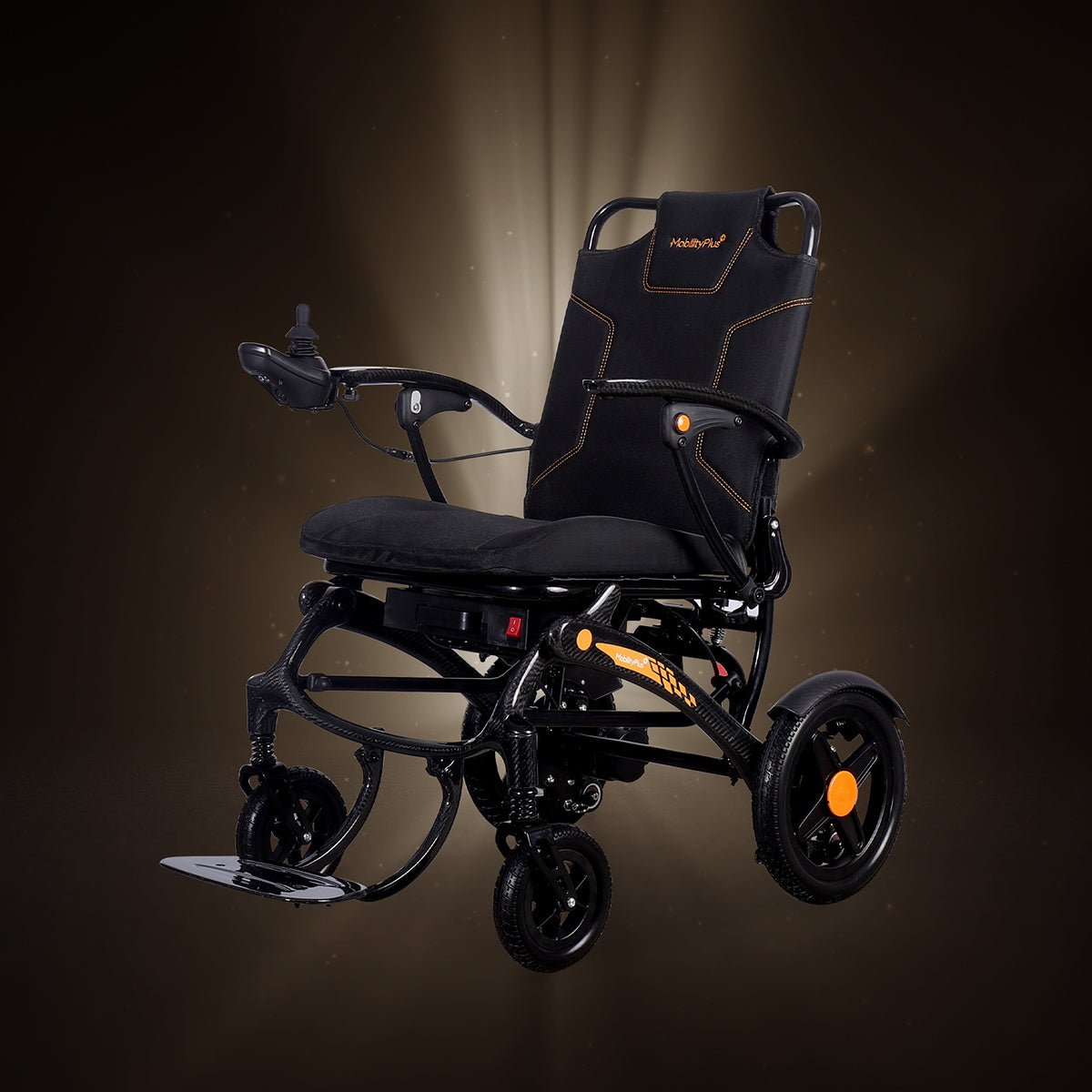 MobilityPlus+ Nova Ultra-Light Carbon Folding Electric Wheelchair