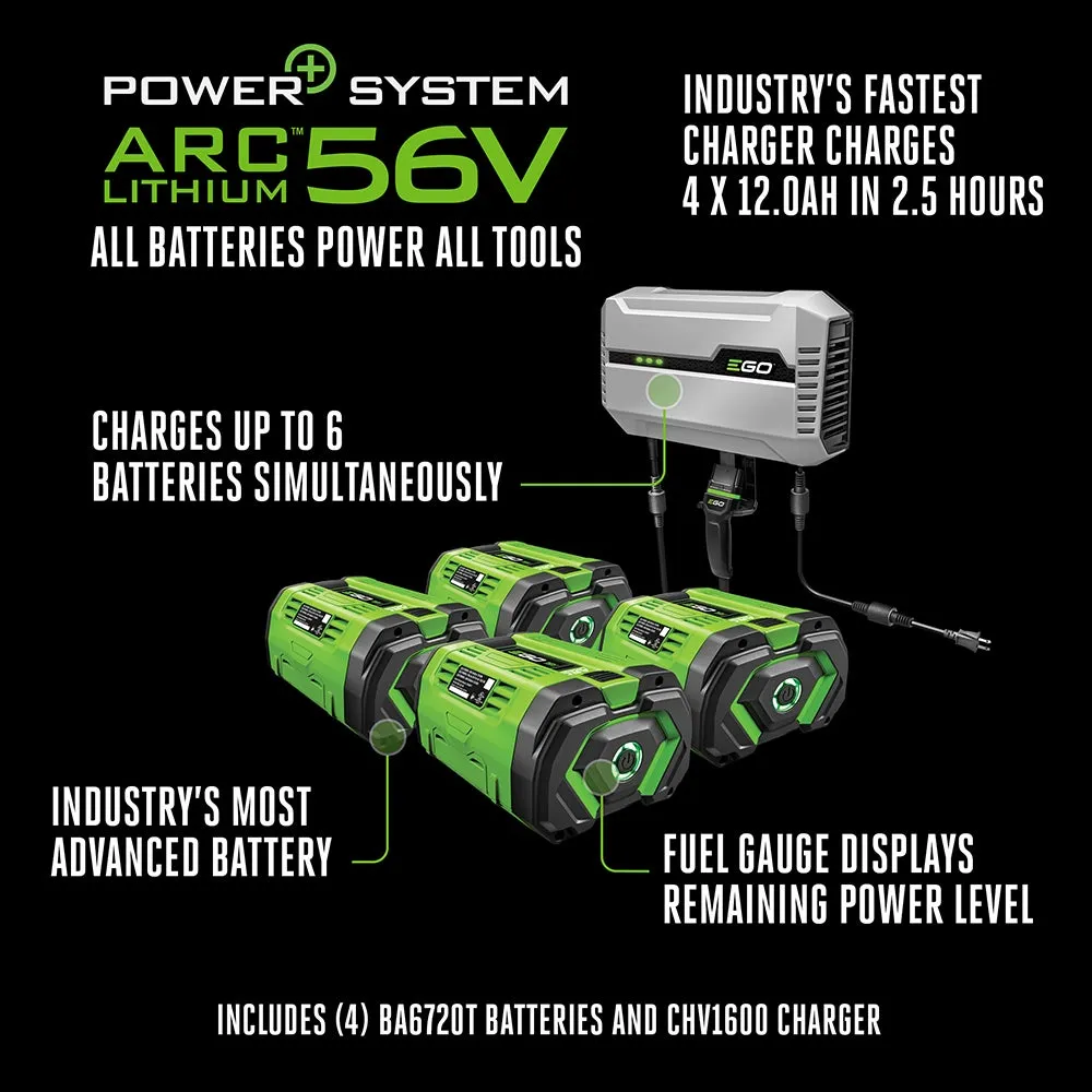 EGO Power+ 42-Inch 56-Volt Lithium-Ion Z6 Zero Turn Mower - Image 4