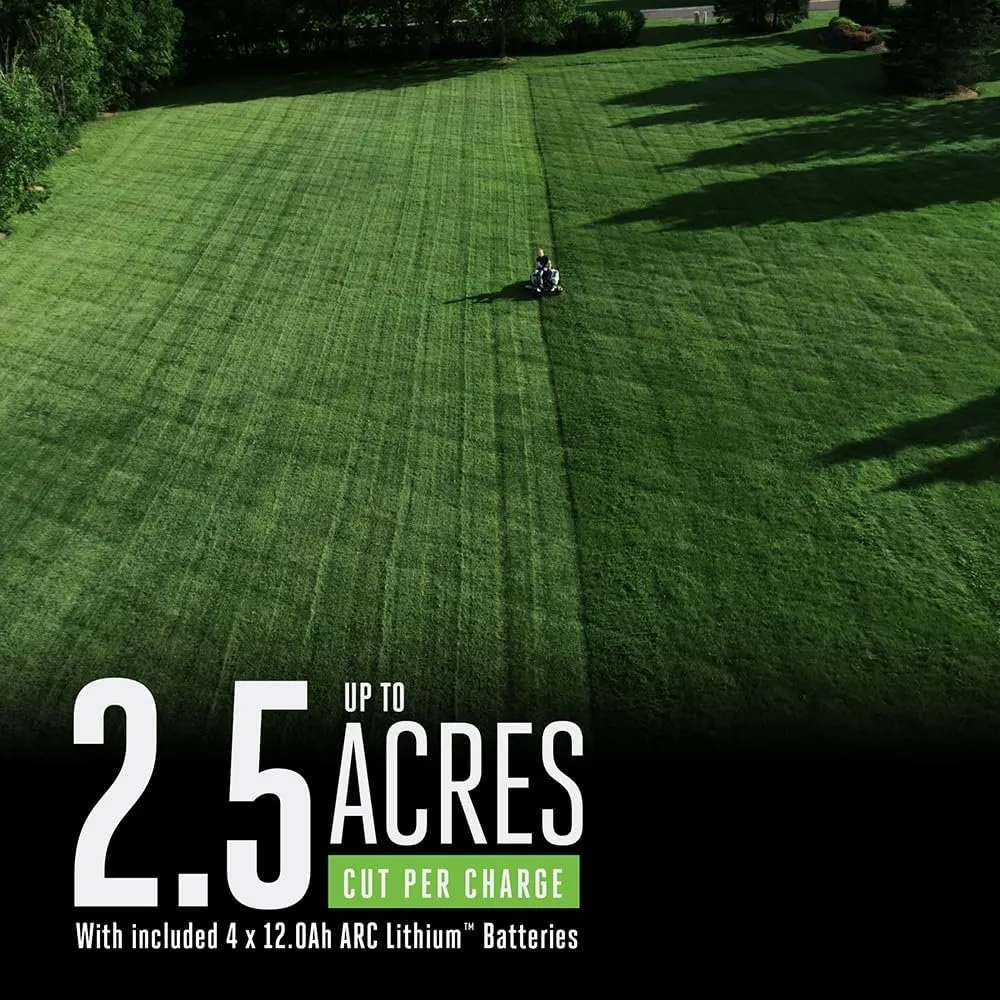 EGO POWER+ ZT4205S 42-Inch Z6 Zero Turn Mower with e-STEER Technology - Image 5