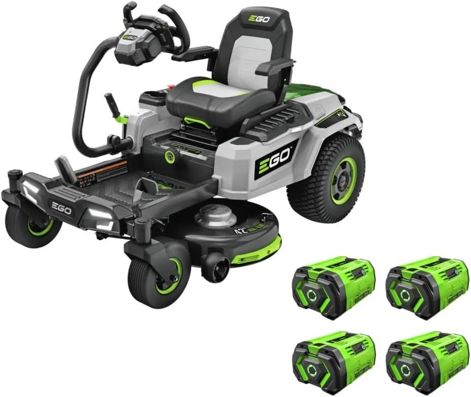 EGO POWER+ ZT4205S 42-Inch Z6 Zero Turn Mower with e-STEER Technology - Image 8